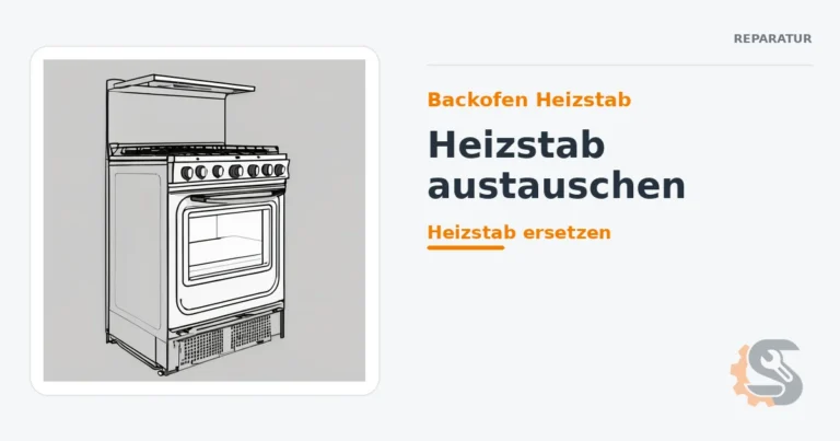 Backofen Heizstab: Heizstab austauschen