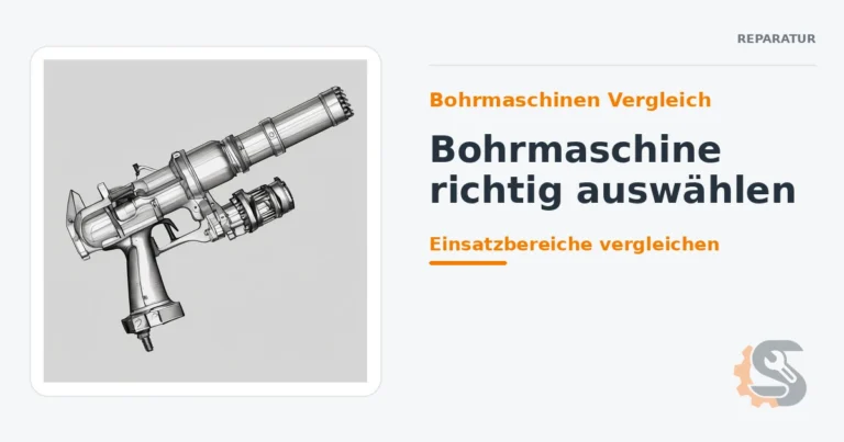 Bohrmaschinen Vergleich: Bohrmaschine richtig auswählen