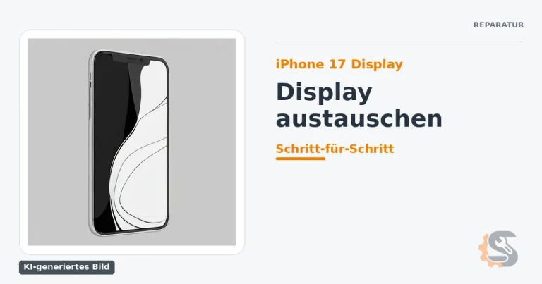 iPhone 17 Display: Display austauschen — KI-generiertes Bild