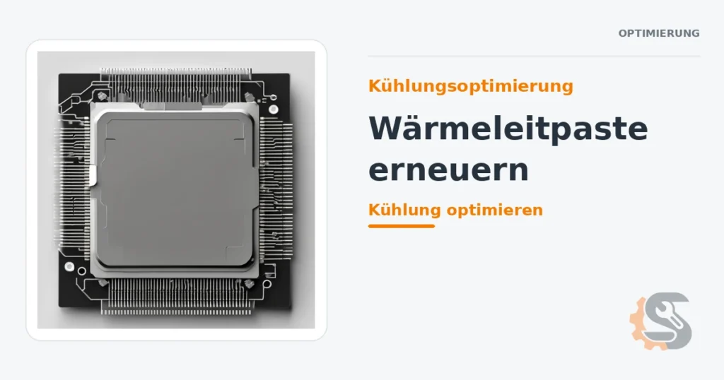 Kühlungsoptimierung: Wärmeleitpaste erneuern