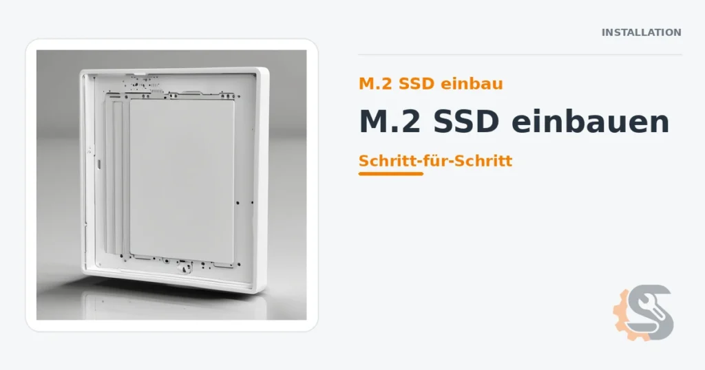 M.2 SSD einbau: M.2 SSD einbauen