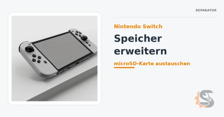 Nintendo Switch: Speicher erweitern