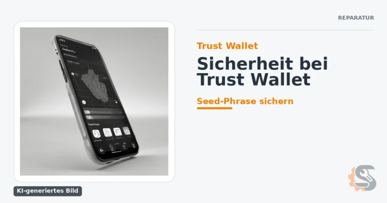 Trust Wallet: Sicherheit bei Trust Wallet — KI-generiertes Bild