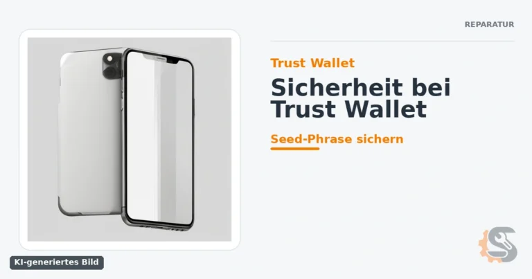 Trust Wallet: Sicherheit bei Trust Wallet — KI-generiertes Bild